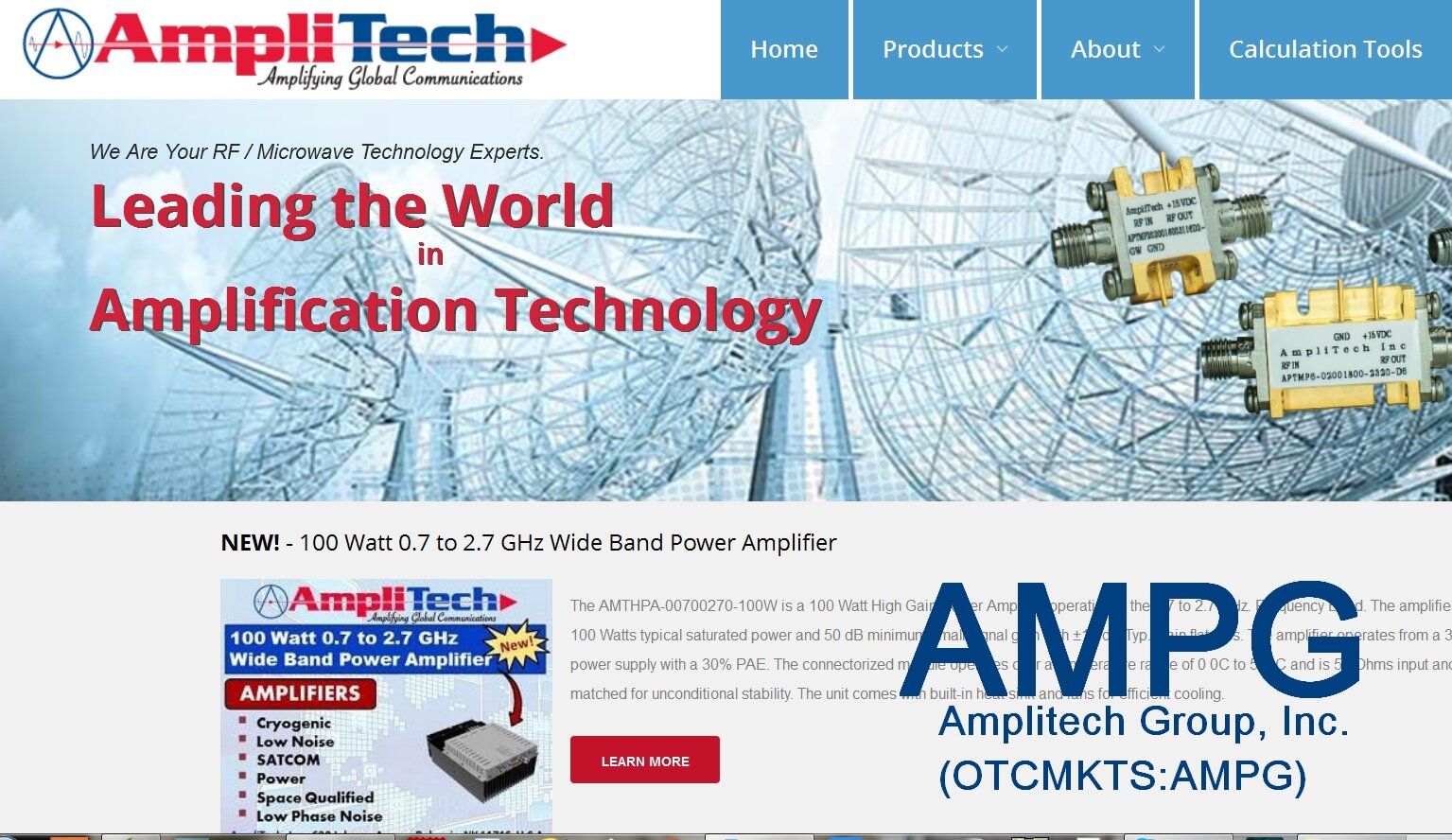 Stock Spotlight: Amplitech Group, Inc. (OTCMKTS:AMPG) 2019 05 20 142043